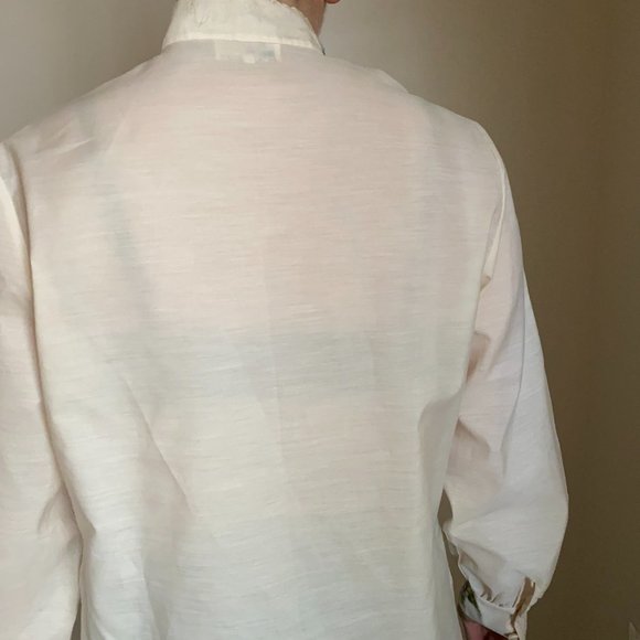 Vintage "JOY" beautifully embroidered button down - Picture 11 of 15